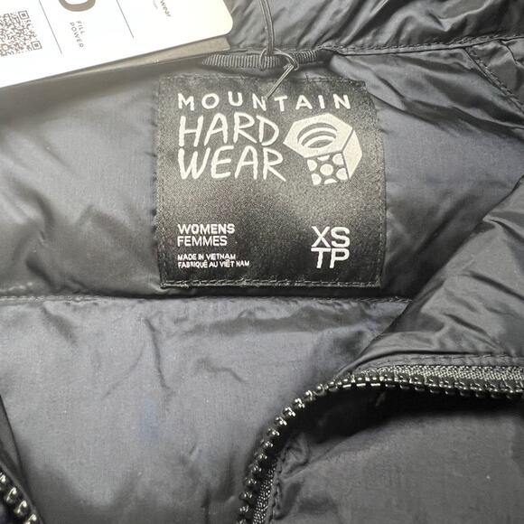 NWT Mountain Hardwear Glacial Storm Hooded Jacket Black Size Extra Small - Picture 4 of 13